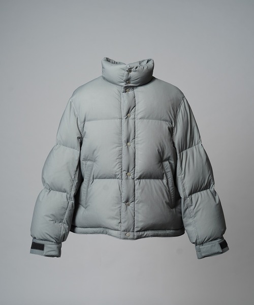 MAISON SPECIAL(メゾンスペシャル)の「《UNISEX》CORDURA Water-repellent Stretch Down Jacket/コーデュラ撥水ストレッチダウンブルゾン【MAISON SPECIAL/メゾンスペシャル】(ダウンジャケット/コート・メンズ・グレー/ブルー/ブラック・0/1/2)」の13枚目の写真