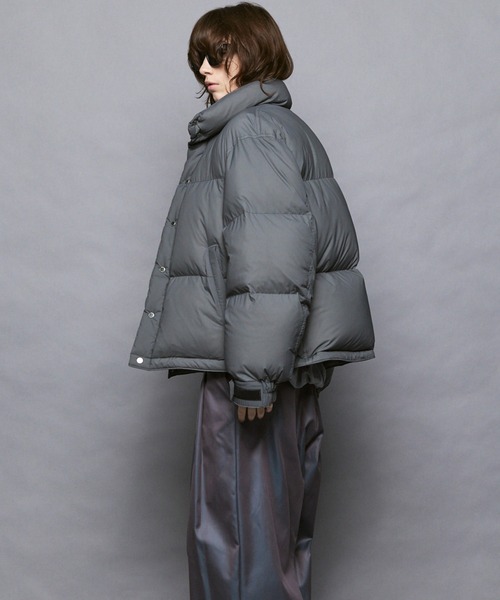 MAISON SPECIAL(メゾンスペシャル)の「《UNISEX》CORDURA Water-repellent Stretch Down Jacket/コーデュラ撥水ストレッチダウンブルゾン【MAISON SPECIAL/メゾンスペシャル】(ダウンジャケット/コート・メンズ・グレー/ブルー/ブラック・0/1/2)」の11枚目の写真
