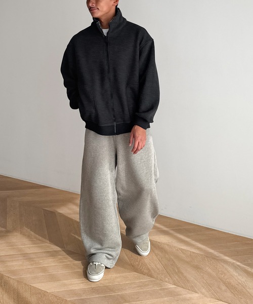 CANAL JEAN(キャナルジーン)の「choice_cnl/PAELEE 裏ボアスタンドカラーブルゾン(その他アウター・レディース・チャコールグレー・LARGE/MEDIUM)」の7枚目の写真