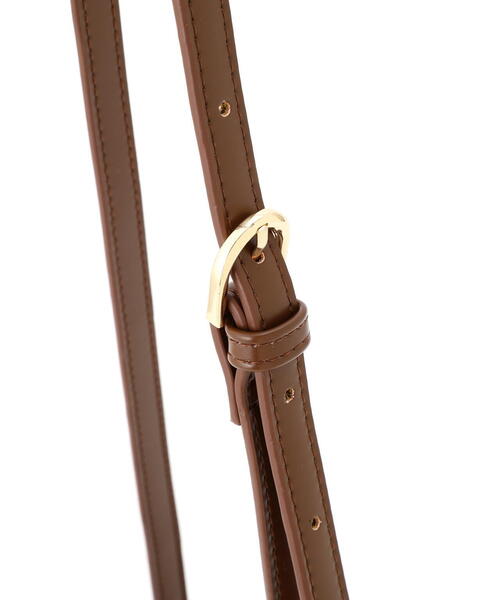 FREE'S MART（フリーズマート）の「◆２ＷＡＹスクエアバッグ（ハンドバッグ・レディース・ブラウン/ブラック・ﾌﾘ-）」の10枚目の写真