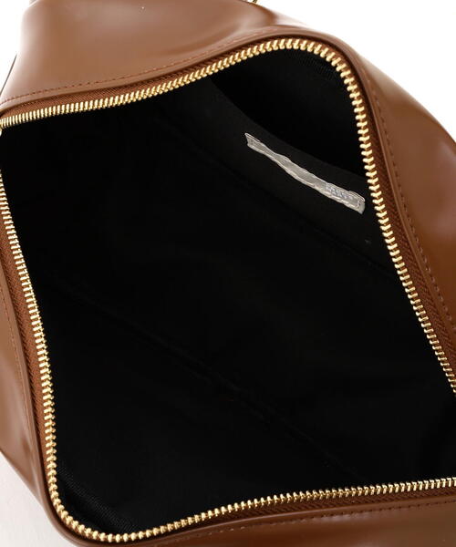 FREE'S MART（フリーズマート）の「◆２ＷＡＹスクエアバッグ（ハンドバッグ・レディース・ブラウン/ブラック・ﾌﾘ-）」の15枚目の写真