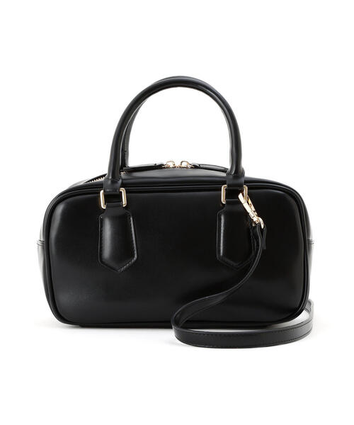 FREE'S MART（フリーズマート）の「◆２ＷＡＹスクエアバッグ（ハンドバッグ・レディース・ブラウン/ブラック・ﾌﾘ-）」の3枚目の写真