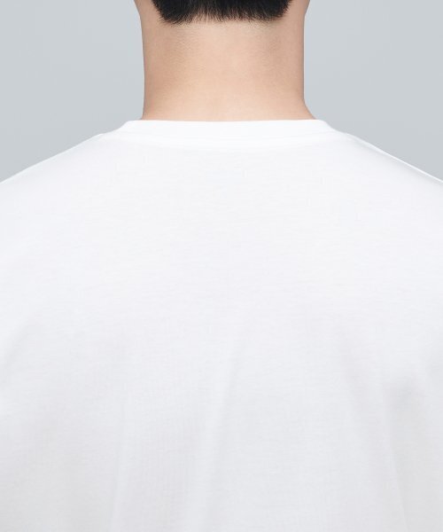 MUSINSA STANDARD（ムシンサスタンダード）の「スーピマリラックスドクルーネックTシャツ[クリーム]（Tシャツ/カットソー・メンズ・その他・SMALL/MEDIUM/LARGE/X-LARGE/XXX-LARGE）」の5枚目の写真