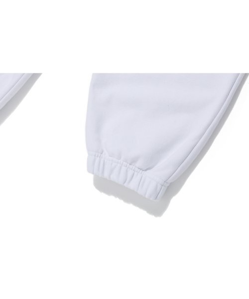 WOOALONG(ウアロン)の「Signature jogger pants_WHITE(スウェットパンツ・レディース・ホワイト・SMALL/MEDIUM/LARGE)」の7枚目の写真