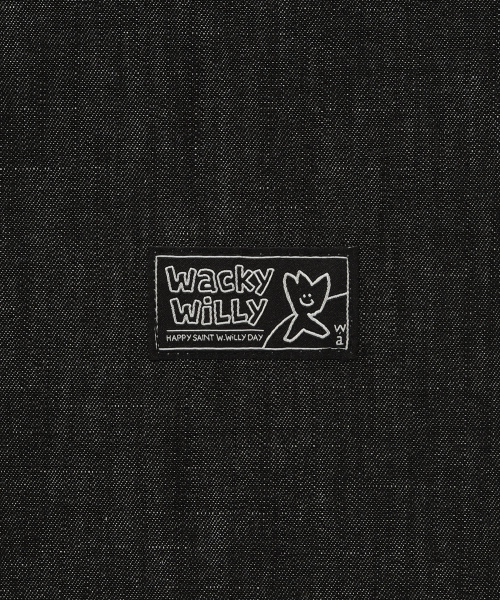 Wacky WiLLy（ワッキーウィリー）の「イージーデニム半袖シャツブラック（シャツ/ブラウス・レディース・その他・SMALL/MEDIUM/LARGE/X-LARGE）」の7枚目の写真