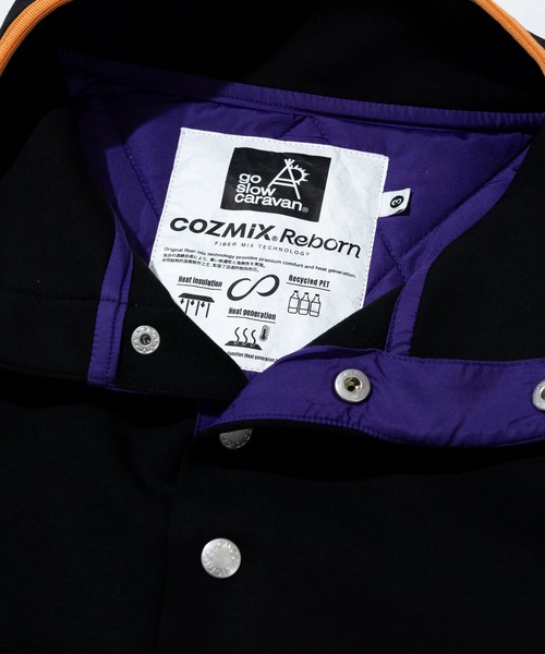 go slow caravan(ゴースローキャラバン)の「セパレート中綿キルティング スタンドカラー ダンボールニット プルオーバー(スウェット・メンズ・グレー系その他/その他1・MEDIUM/LARGE/X-LARGE/SMALL)」の19枚目の写真