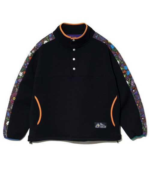 go slow caravan(ゴースローキャラバン)の「セパレート中綿キルティング スタンドカラー ダンボールニット プルオーバー(スウェット・メンズ・グレー系その他/その他1・MEDIUM/LARGE/X-LARGE/SMALL)」の8枚目の写真