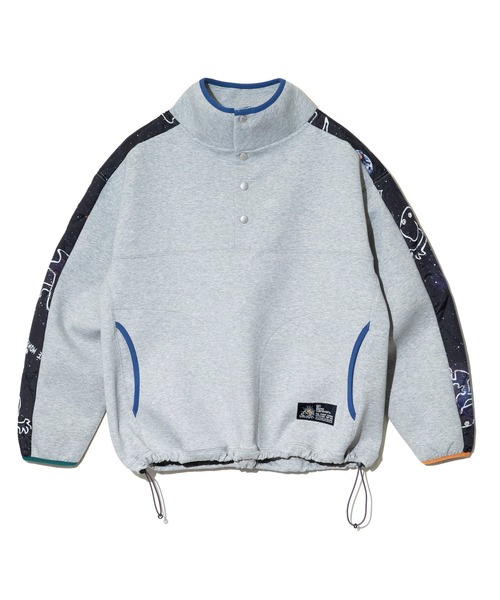 go slow caravan(ゴースローキャラバン)の「セパレート中綿キルティング スタンドカラー ダンボールニット プルオーバー(スウェット・メンズ・グレー系その他/その他1・MEDIUM/LARGE/X-LARGE/SMALL)」の13枚目の写真