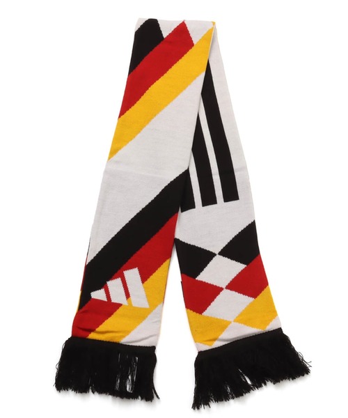 adidas（アディダス）の「adidas ドイツ代表 SCARF / アディダス ドイツ代表 スカーフ（マフラー・メンズ・ホワイト・ONE SIZE）」の3枚目の写真