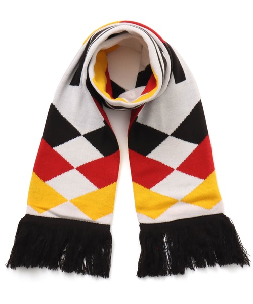 adidas（アディダス）の「adidas ドイツ代表 SCARF / アディダス ドイツ代表 スカーフ（マフラー・メンズ・ホワイト・ONE SIZE）」の5枚目の写真