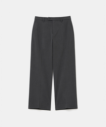 UNIFORM BRIDGE（ユニフォームブリッジ）の「basic slacks wide fit charcoal（スラックス）」