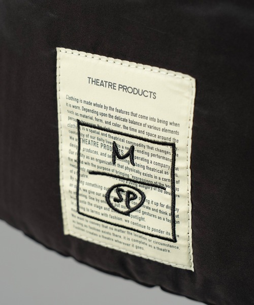 MAISON SPECIAL(メゾンスペシャル)の「《UNISEX》【THEATRE PRODUCTS】Collaboration Shoulder Pouch/シアタープロダクツコラボレーションショルダーポーチ【MAISON SPECIAL/メゾンスペシャル】(ショルダーバッグ・メンズ・シルバー/ブラック・FREE)」の15枚目の写真
