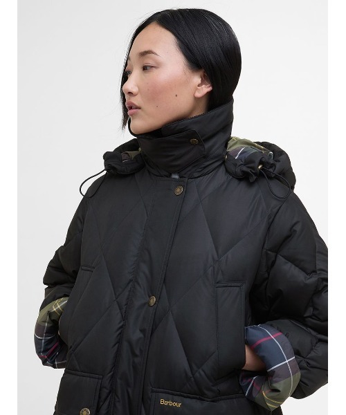 Yasminキルティング ダウン ジャケット ロング（レディース）（ダウン