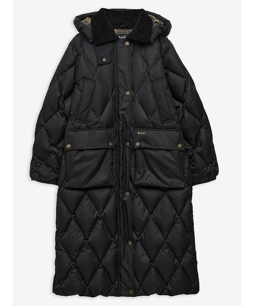 Yasminキルティング ダウン ジャケット ロング（レディース）（ダウン