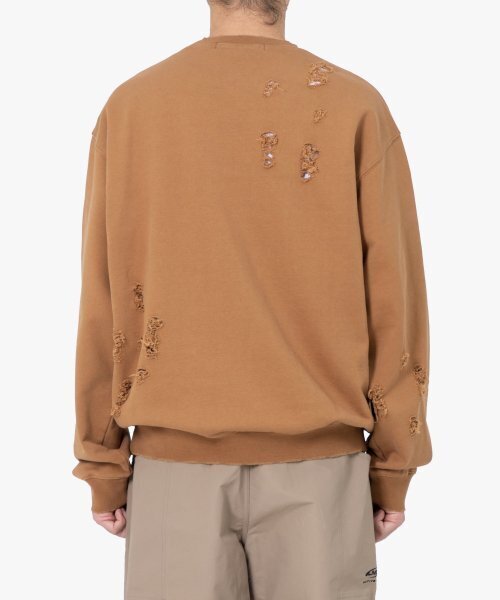 LMCの「LMC DISTRESSED EDGE F ALL SWEATSHIRT camel(スウェット・レディース・その他・LARGE/MEDIUM/SMALL/X-LARGE)」の4枚目の写真