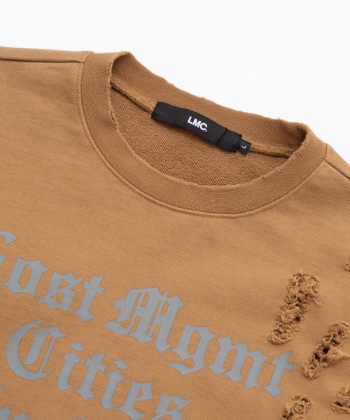 LMCの「LMC DISTRESSED EDGE F ALL SWEATSHIRT camel(スウェット・レディース・その他・LARGE/MEDIUM/SMALL/X-LARGE)」の7枚目の写真