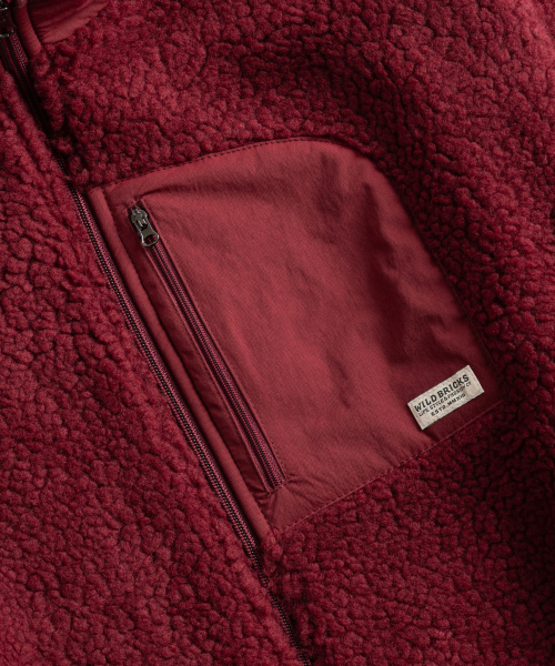 WILD BRICKS(ワイルドブリックス)の「W24 FLEECE JACKET (red)(その他アウター・メンズ・その他・X-LARGE/LARGE/MEDIUM)」の8枚目の写真