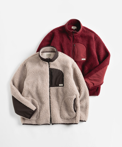 WILD BRICKS(ワイルドブリックス)の「W24 FLEECE JACKET (red)(その他アウター・メンズ・その他・X-LARGE/LARGE/MEDIUM)」の4枚目の写真