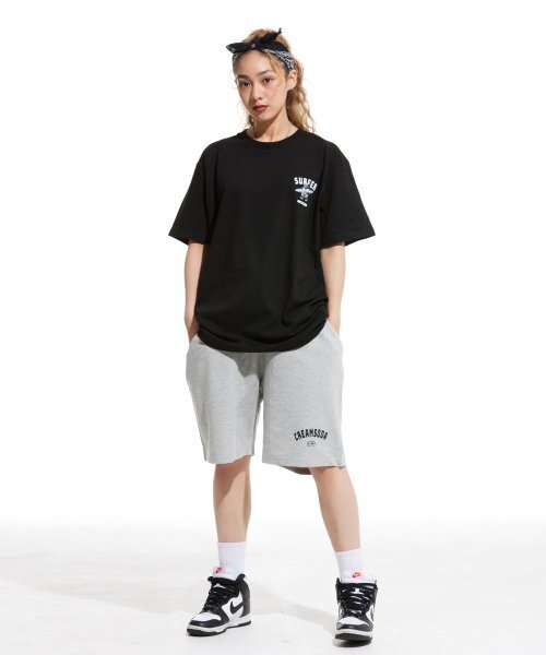 CREAM SODA LAB(クリームソーダラボ)の「LABグレーサーファースモールロゴ半袖Tシャツブラックホワイト(Tシャツ/カットソー・メンズ・その他・LARGE/MEDIUM/X-LARGE/XX-LARGE)」の9枚目の写真
