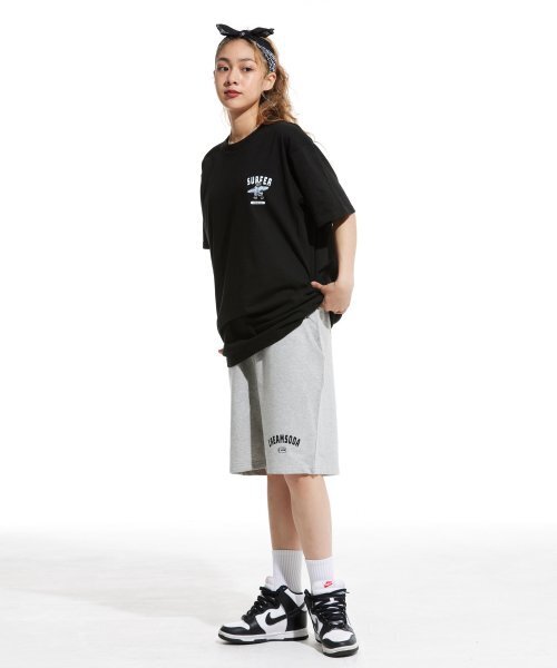 CREAM SODA LAB(クリームソーダラボ)の「LABグレーサーファースモールロゴ半袖Tシャツブラックホワイト(Tシャツ/カットソー・メンズ・その他・LARGE/MEDIUM/X-LARGE/XX-LARGE)」の10枚目の写真