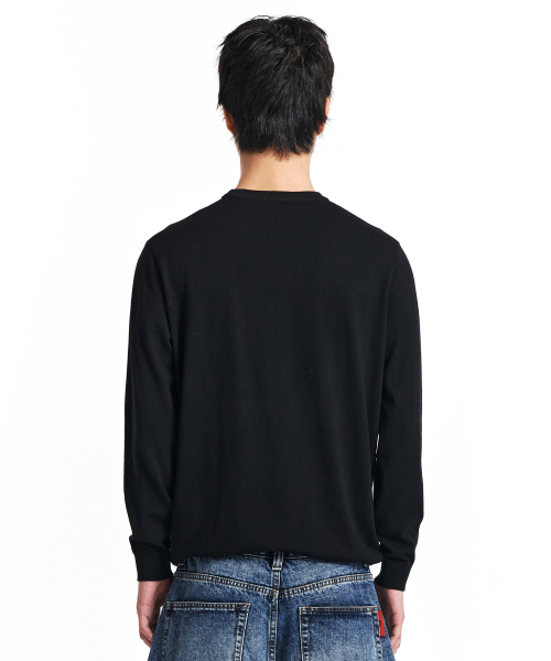 KICHUL(キチョル)の「Core Layer Knit Top (Black)(ニット/セーター・メンズ・その他・MEDIUM/SMALL/LARGE)」の2枚目の写真