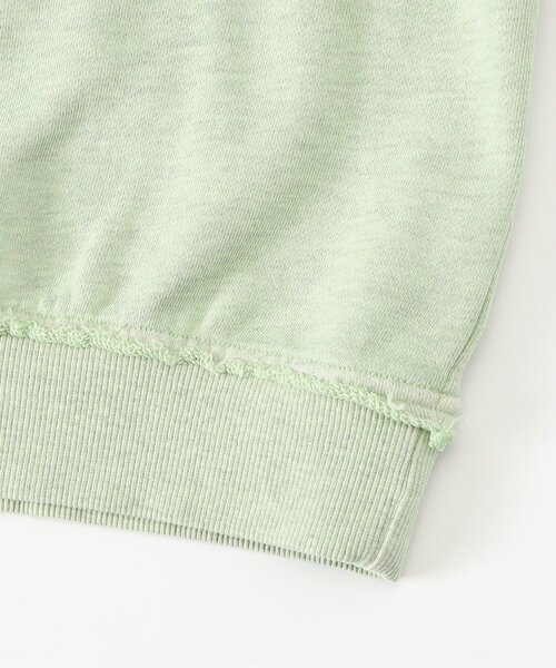 F.O.KIDS（エフオーキッズ）の「BRUH ロゴプルオーバー_ジュニア対応（スウェット・キッズ・チャコール/ミント/ピンク・100/110/120/130/140/150/160）」の8枚目の写真