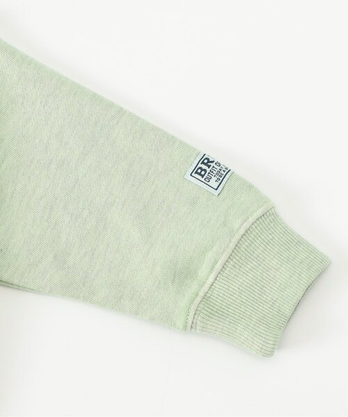 F.O.KIDS（エフオーキッズ）の「BRUH ロゴプルオーバー_ジュニア対応（スウェット・キッズ・チャコール/ミント/ピンク・100/110/120/130/140/150/160）」の16枚目の写真