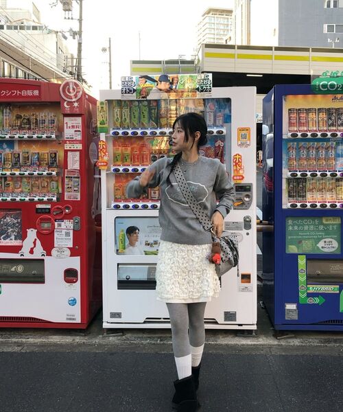 cet ete(セテテ)の「フランクサインボードカシミヤニット_グレー(ニット/セーター・レディース・その他・FREE)」の9枚目の写真