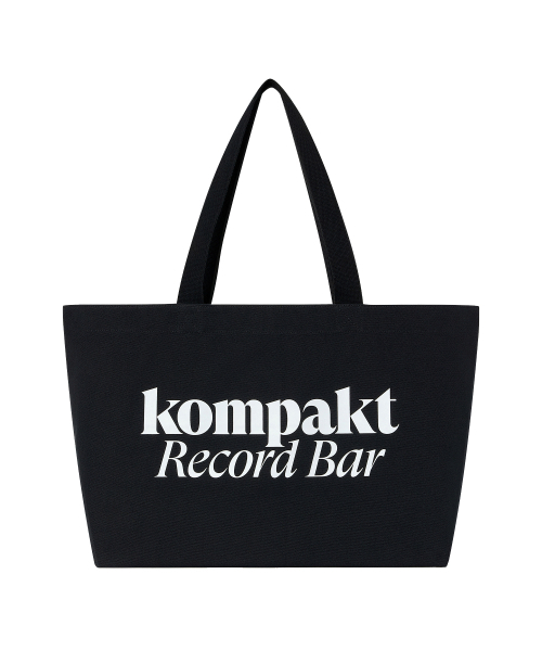 Kompakt Record Bar(コンパクトレコードバー)の「KRB Light Canvas Tote Bag - Black(トートバッグ・メンズ・その他・F)」の1枚目の写真