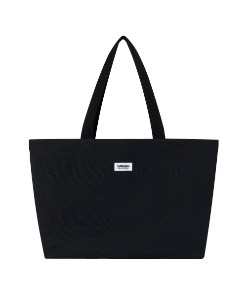Kompakt Record Bar(コンパクトレコードバー)の「KRB Light Canvas Tote Bag - Black(トートバッグ・メンズ・その他・F)」の2枚目の写真