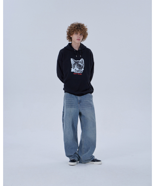 DYSFUNCT(ディスファンクト)の「STERN CAT HOODIE (BLACK)(パーカー・メンズ・その他・LARGE/MEDIUM)」の6枚目の写真