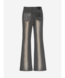 DARLING, YOU'RE BAD（ダーリンユーアーバッド）の「CORSET HIGHLIGHT BOOTS CUT DENIM #DUST（デニムパンツ）」