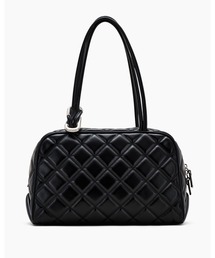THE QUILTED LEATHER DUAL BAG SATCHEL/ザ キルテッド レザー デュアル バッグ サッチェル