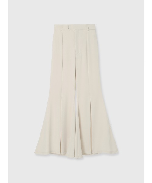 トリアセバックサテンフレアパンツ（その他パンツ）｜anuans（ア