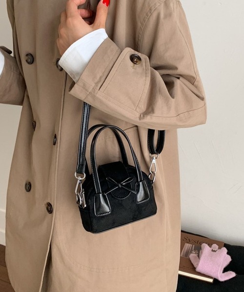セール】HOOK for girls ショルダーベルト付きミニボストンバッグ