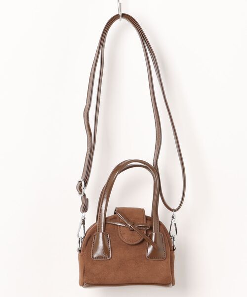 HOOK(フック)の「HOOK for girls ショルダーベルト付きミニボストンバッグ(トートバッグ・レディース・ブラック/ブラウン/ピンク・FREE)」の10枚目の写真
