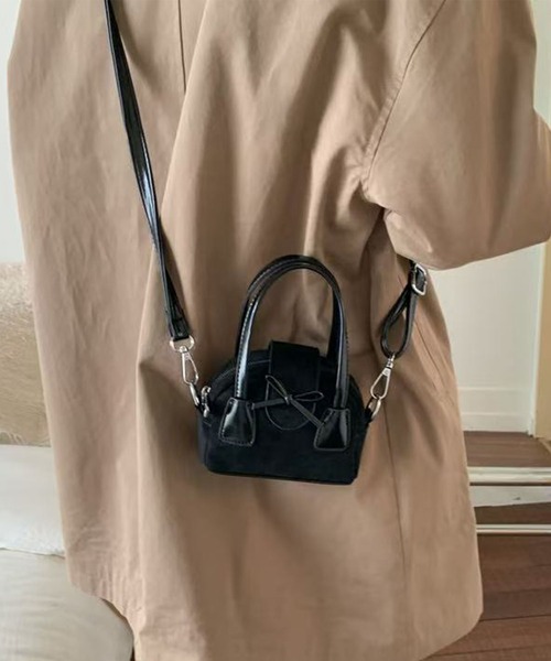 セール】HOOK for girls ショルダーベルト付きミニボストンバッグ