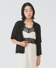 boussole（ブソル）の「【7/31再値下げ】【別注】boussole / Short Sleeve Knit（シャツ/ブラウス）」