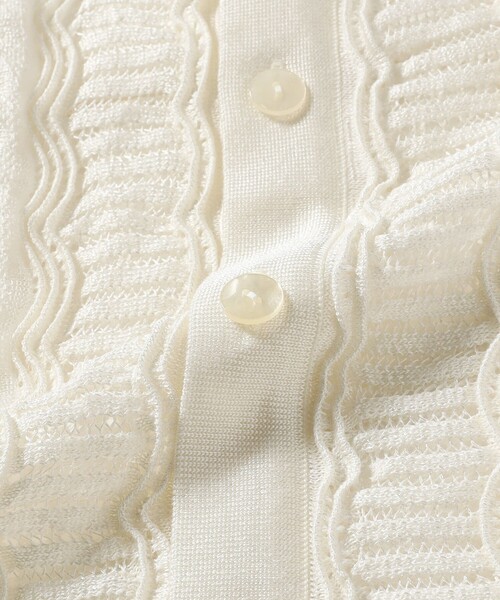 boussole（ブソル）の「【7/31再値下げ】【別注】boussole / Short Sleeve Knit（シャツ/ブラウス・レディース・ホワイト/ブラック・ONE SIZE）」の16枚目の写真
