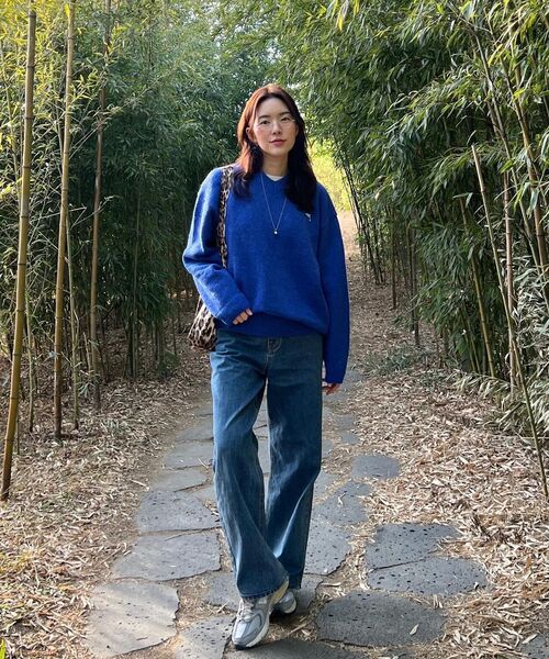 WaiKei(ワイケイ)の「ドルフィンヘアリーVネックニットアイボリー(ニット/セーター・レディース・その他・1/2)」の10枚目の写真