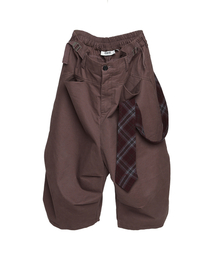 CORD（コード）の「Tie Strap Bermuda Pants_WASHED BRICK（その他パンツ）」