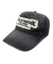 CORD（コード）の「Burning Flag Bleach Washed Cap_Slate GR（キャップ）」