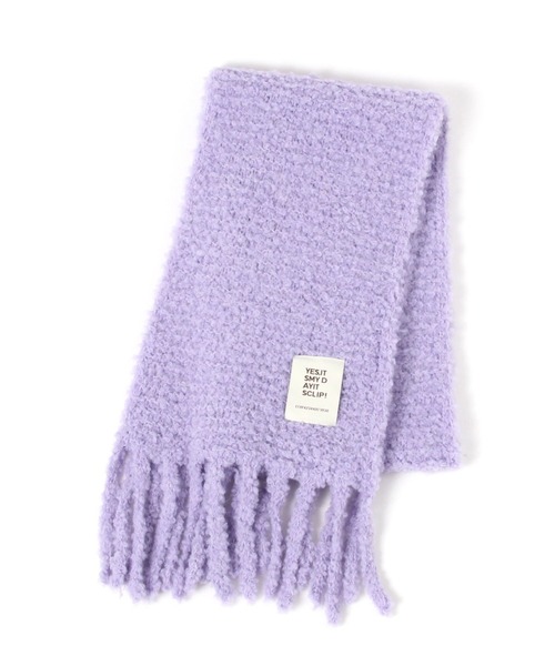 studio CLIP（スタディオクリップ）の「軽いふわふわマフラー（マフラー・レディース・モカ/ラベンダー/ベージュ/グリーン・FREE）」の9枚目の写真