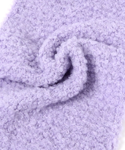 studio CLIP（スタディオクリップ）の「軽いふわふわマフラー（マフラー・レディース・モカ/ラベンダー/ベージュ/グリーン・FREE）」の12枚目の写真