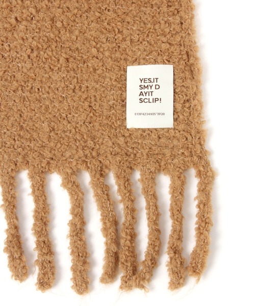 studio CLIP（スタディオクリップ）の「軽いふわふわマフラー（マフラー・レディース・モカ/ラベンダー/ベージュ/グリーン・FREE）」の16枚目の写真