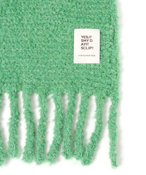 studio CLIP（スタディオクリップ）の「軽いふわふわマフラー（マフラー・レディース・モカ/ラベンダー/ベージュ/グリーン・FREE）」の18枚目の写真