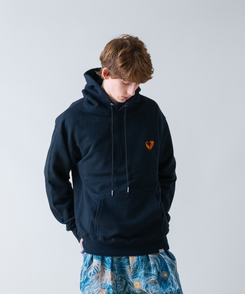 rehacer（レアセル）の「rehacer : Engage Heart HW Hoodie / エンゲージハート ヘヴィウェイト フーディー（パーカー・メンズ・グレー/ネイビー/ブラック・X-LARGE/LARGE/MEDIUM/SMALL）」の19枚目の写真