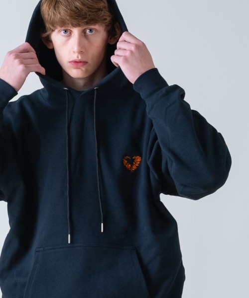rehacer（レアセル）の「rehacer : Engage Heart HW Hoodie / エンゲージハート ヘヴィウェイト フーディー（パーカー・メンズ・グレー/ネイビー/ブラック・X-LARGE/LARGE/MEDIUM/SMALL）」の4枚目の写真