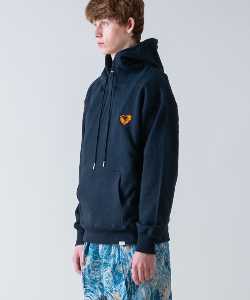 rehacer（レアセル）の「rehacer : Engage Heart HW Hoodie / エンゲージハート ヘヴィウェイト フーディー（パーカー・メンズ・グレー/ネイビー/ブラック・X-LARGE/LARGE/MEDIUM/SMALL）」の13枚目の写真