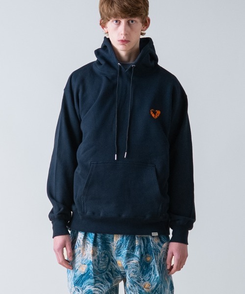 rehacer（レアセル）の「rehacer : Engage Heart HW Hoodie / エンゲージハート ヘヴィウェイト フーディー（パーカー・メンズ・グレー/ネイビー/ブラック・X-LARGE/LARGE/MEDIUM/SMALL）」の14枚目の写真